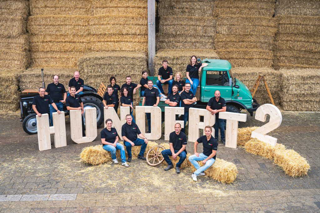 Gruppenbild des Orgateams für das Jubiläum